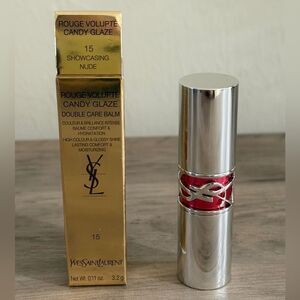 YVES SAINT LAURENT-YSL Candy Glaze Lip Gloss Stick new in box-15 Showcasing Nude